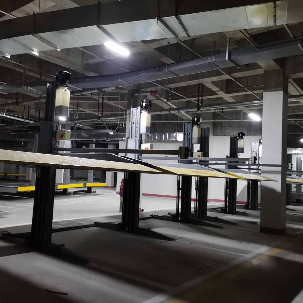 兩柱簡(jiǎn)易升降立體車庫(kù)